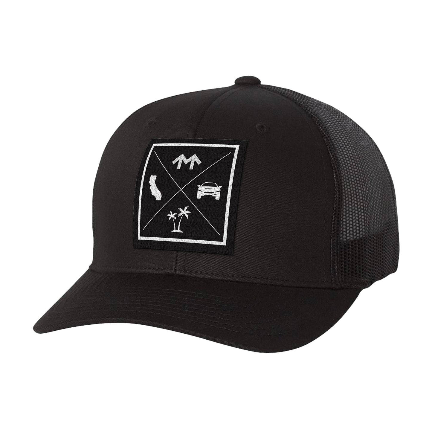 Metropolis Palms Retro Trucker Cap