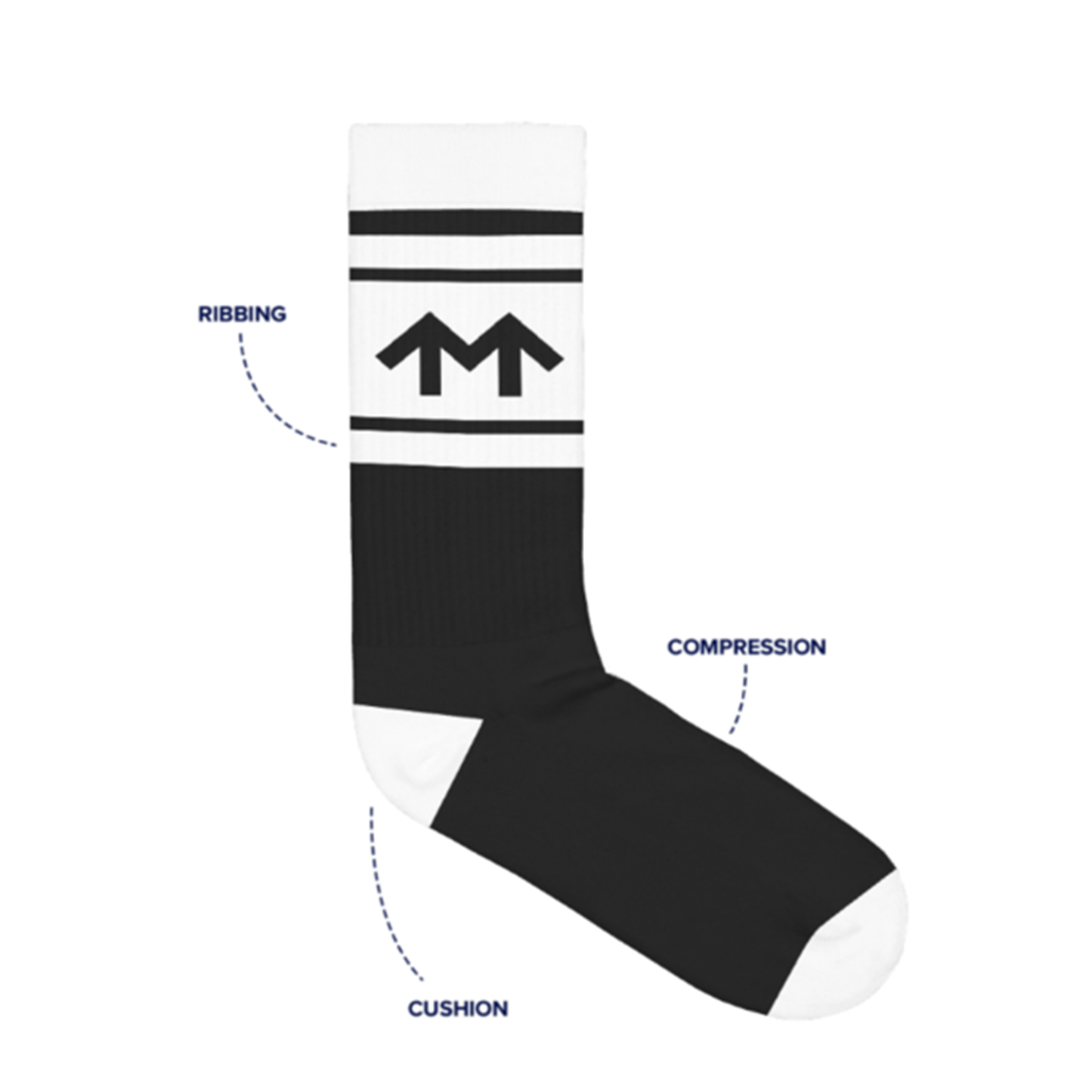 Metropolis Athletic Crew Socks